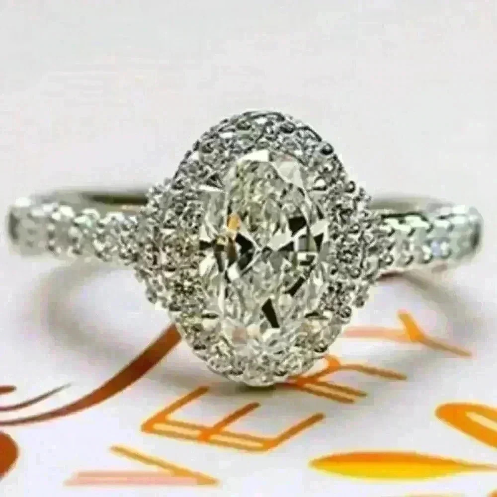 New Oval Silver Ring